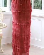 Brick Red Skirt / S