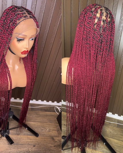Twist braided wig all color