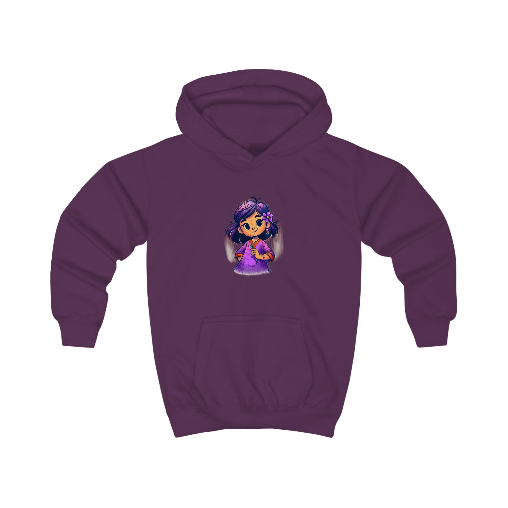 Cute Kids Hoodie with Adorable Character Design