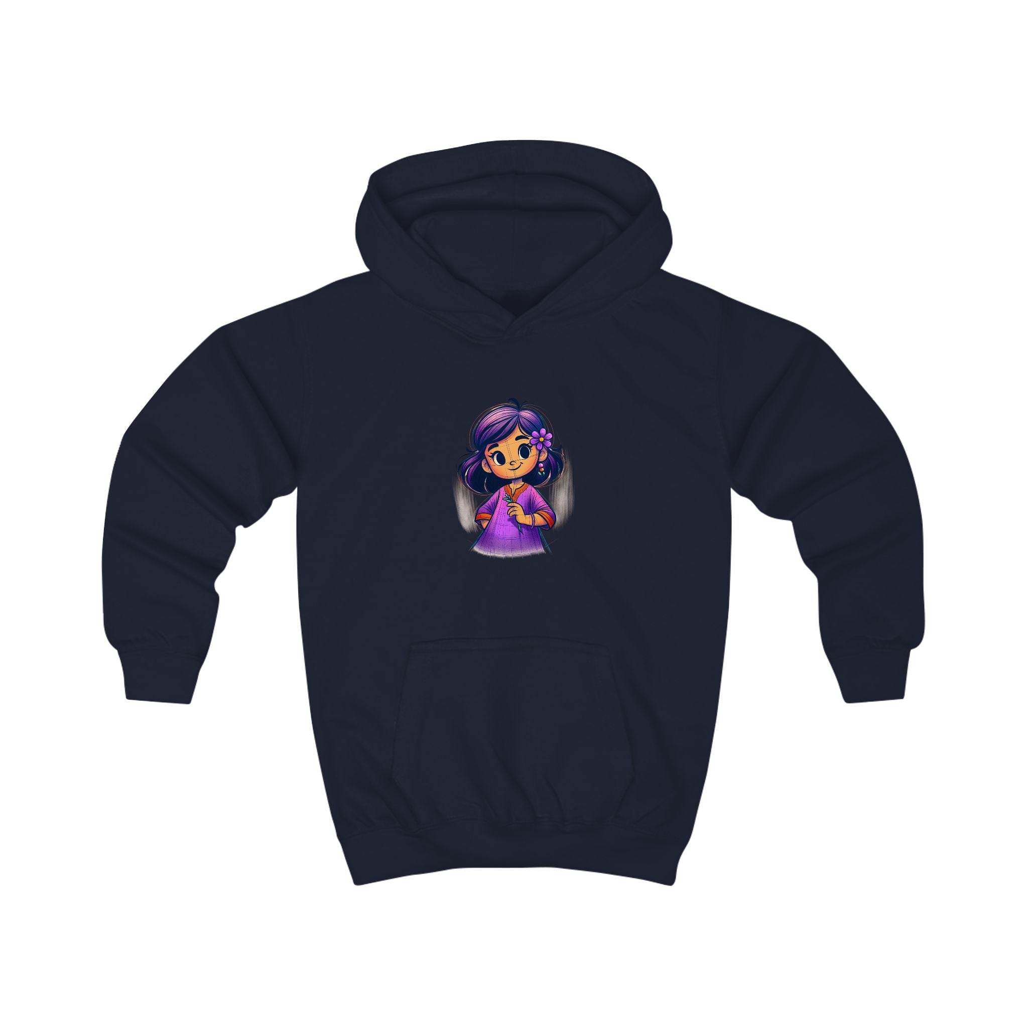 Cute Kids Hoodie with Adorable Character Design