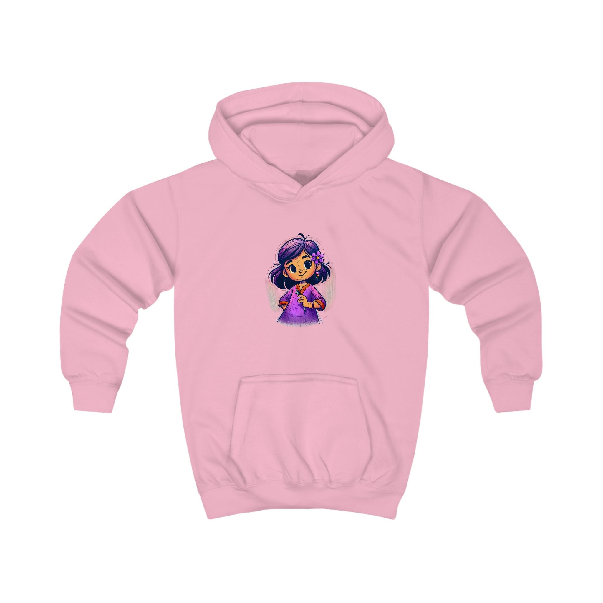 Cute Kids Hoodie with Adorable Character Design