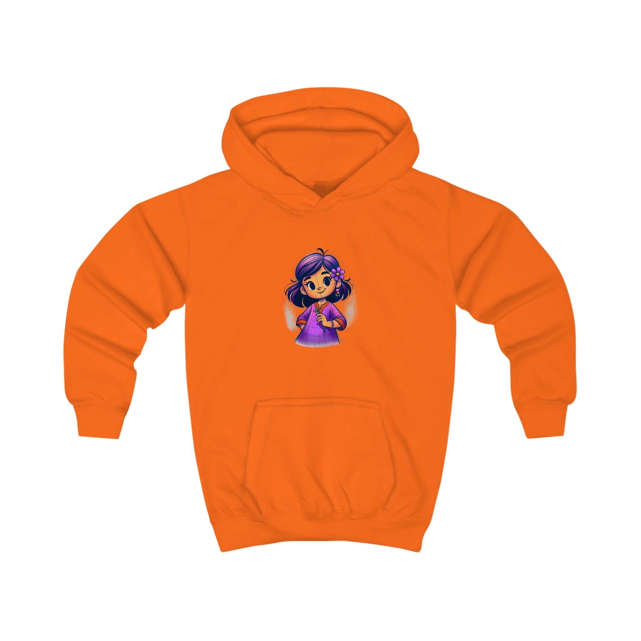 Cute Kids Hoodie with Adorable Character Design