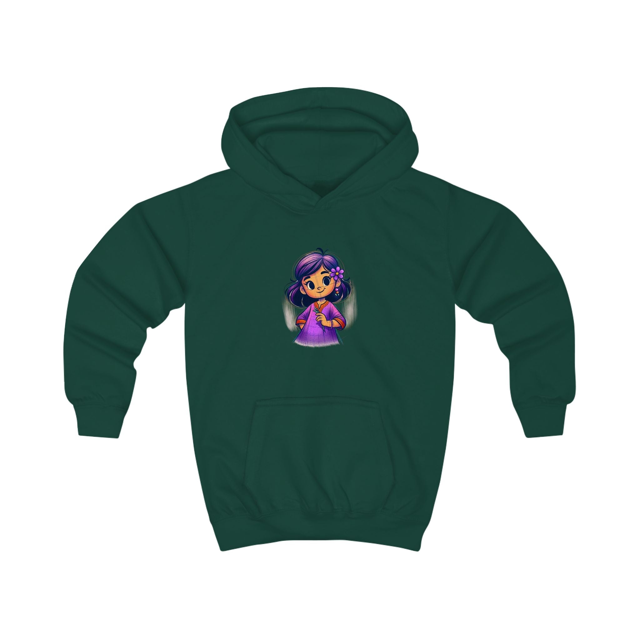 Cute Kids Hoodie with Adorable Character Design