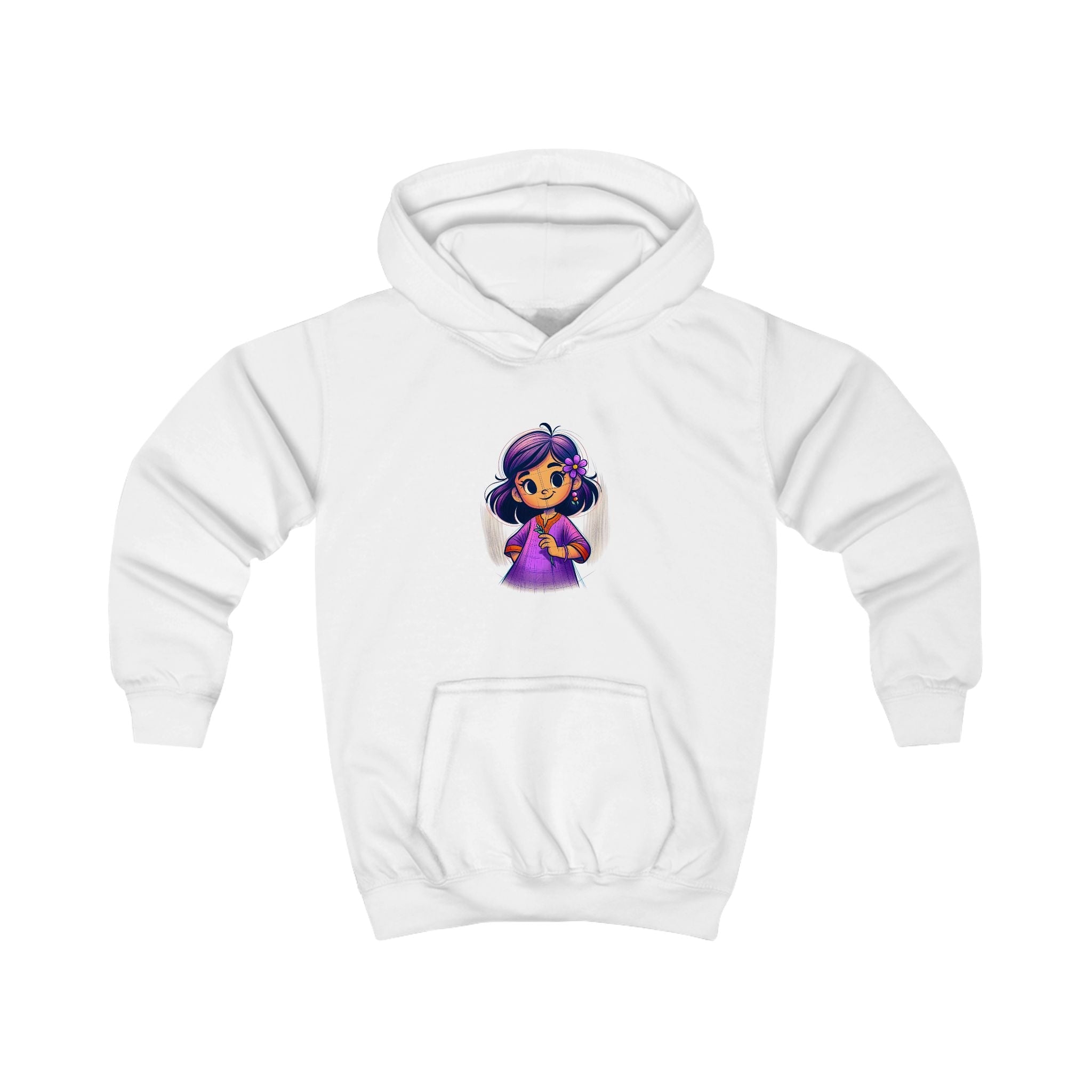 Cute Kids Hoodie with Adorable Character Design