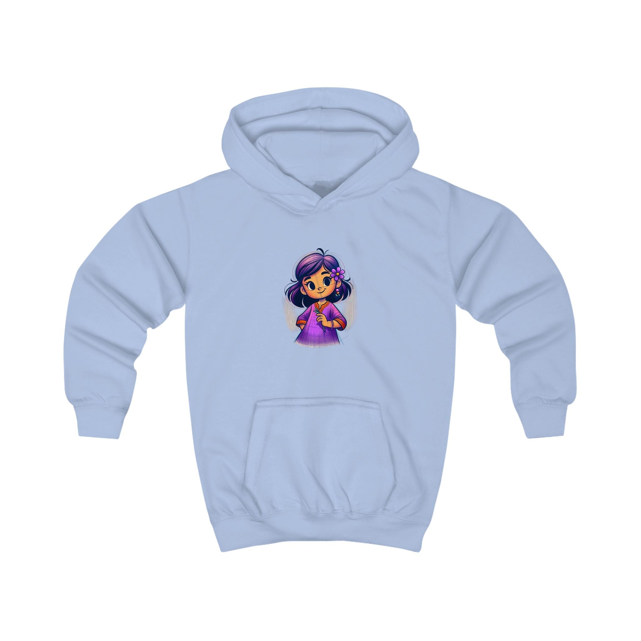 Cute Kids Hoodie with Adorable Character Design