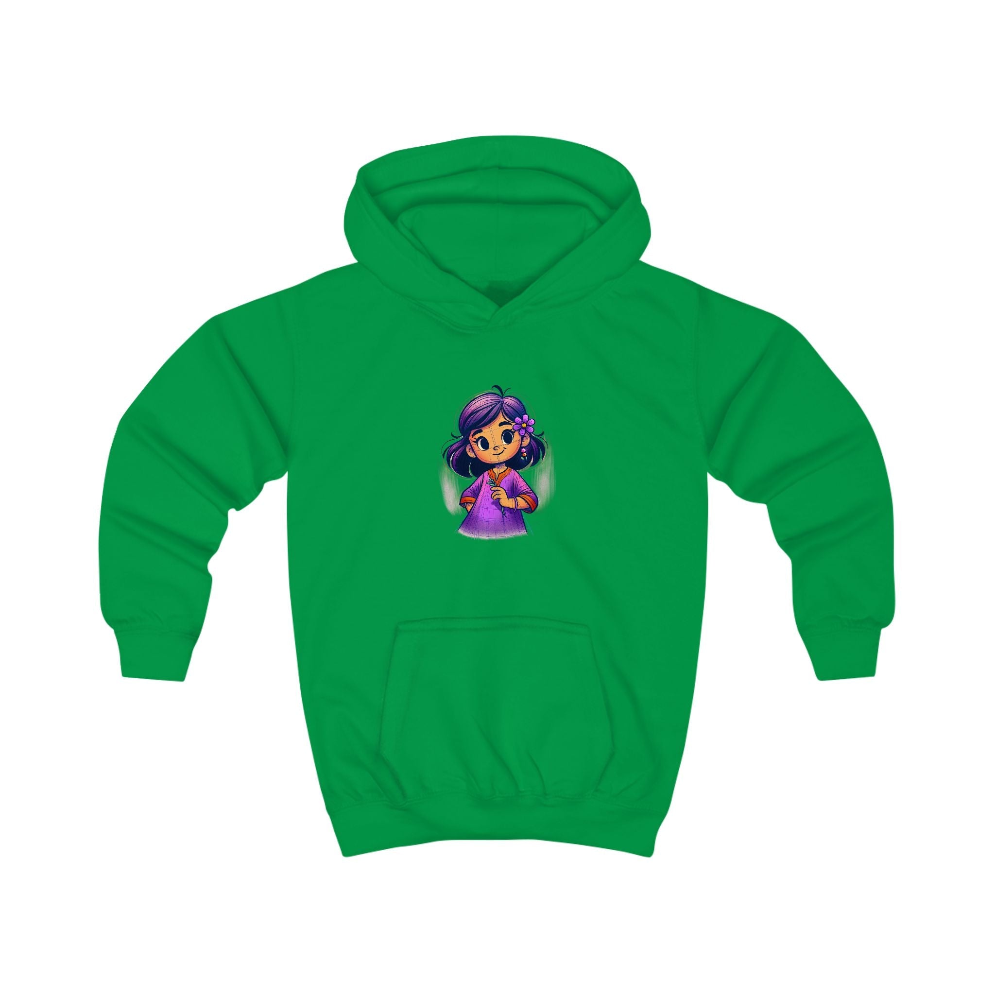 Cute Kids Hoodie with Adorable Character Design