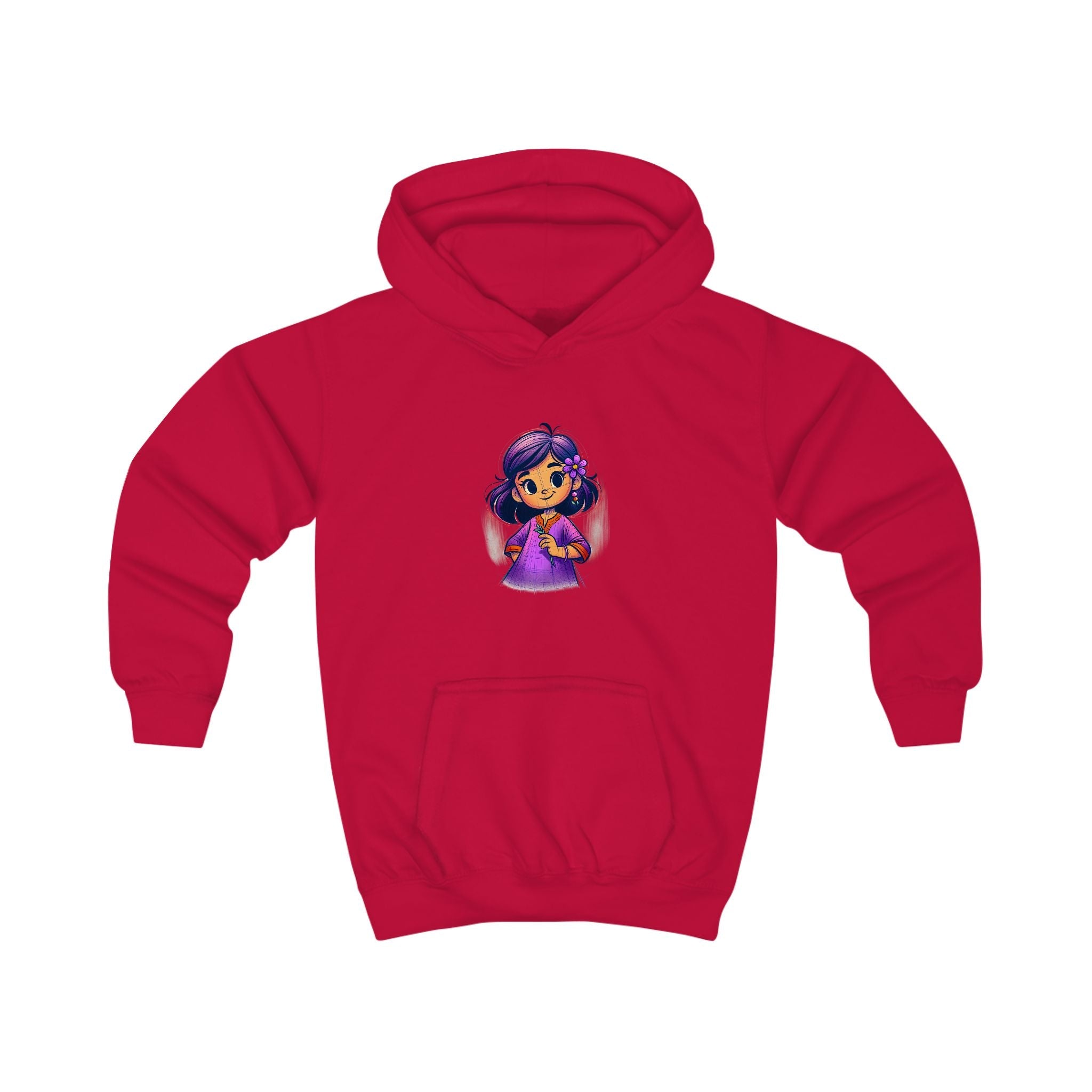 Cute Kids Hoodie with Adorable Character Design