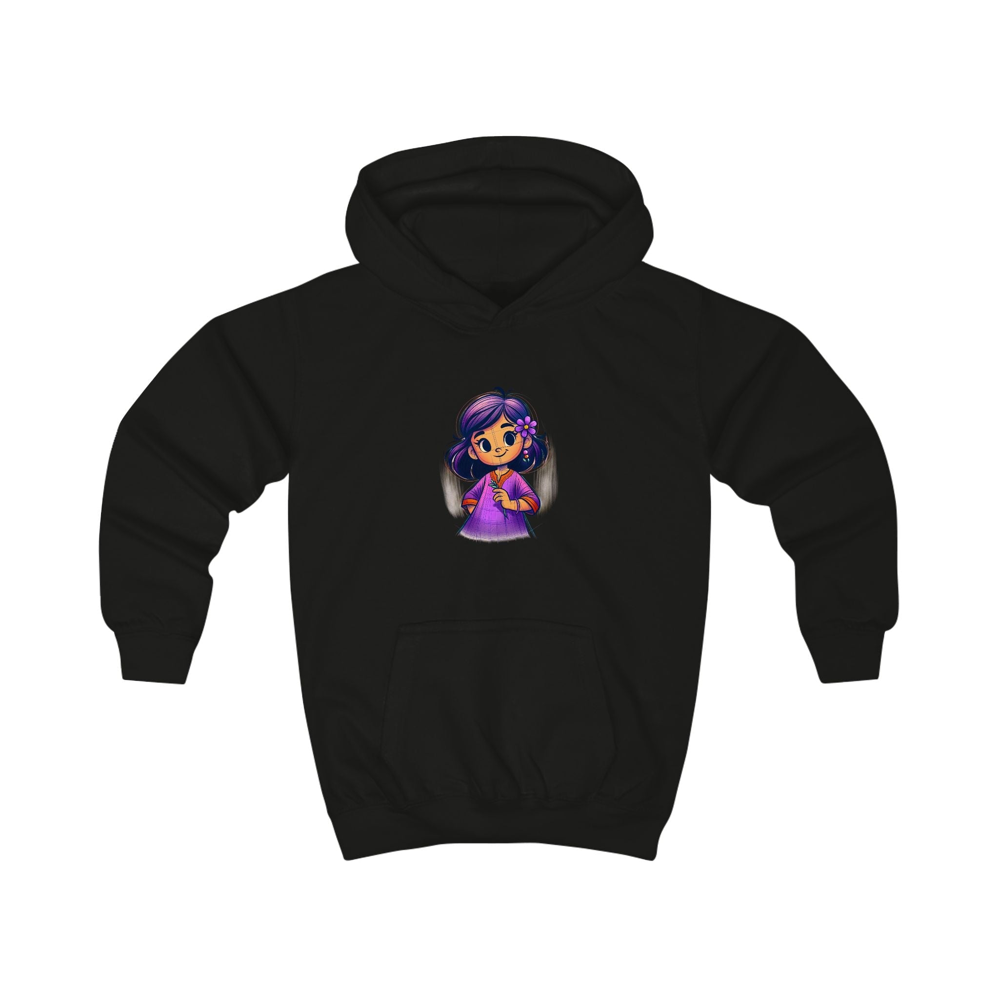 Cute Kids Hoodie with Adorable Character Design