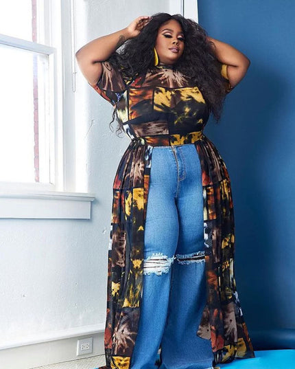 Long Button Up Shirt Dress Women Plus Size Clothing Club Wea