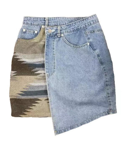 Denim skirt