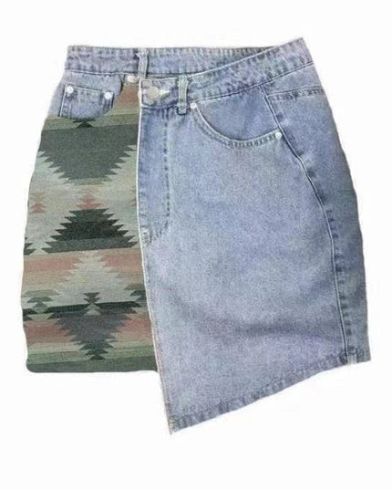 Denim skirt