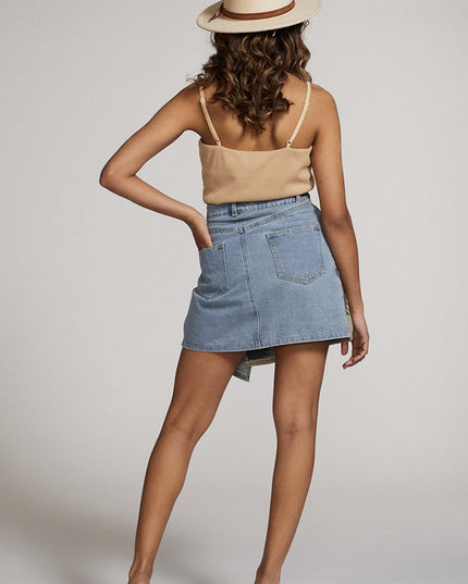 Denim skirt