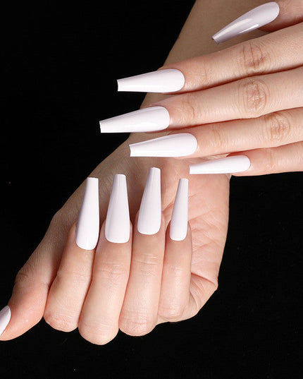 A variety of colors to choose from Nail Art Long Coffin Fake Nails Ballet Nail Patch Wearing Nail Bag