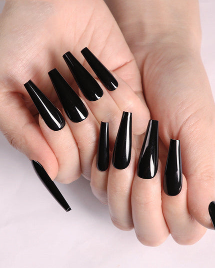 A variety of colors to choose from Nail Art Long Coffin Fake Nails Ballet Nail Patch Wearing Nail Bag