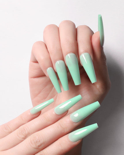 A variety of colors to choose from Nail Art Long Coffin Fake Nails Ballet Nail Patch Wearing Nail Bag