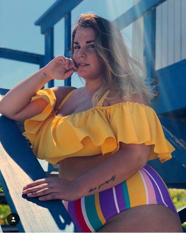 Women's sexy plus size swimsuit