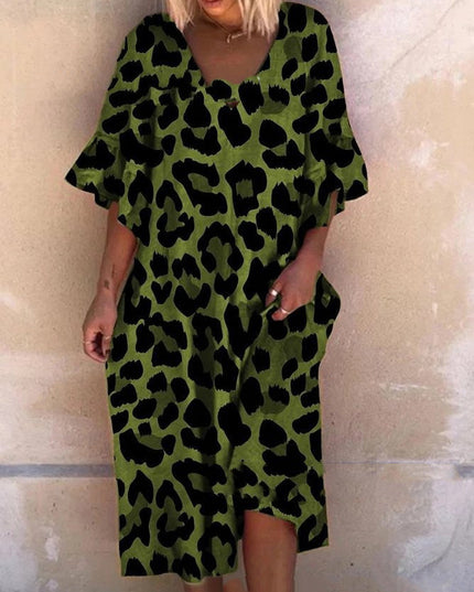 Loose casual plus size dress