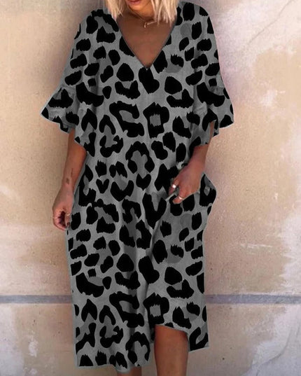 Loose casual plus size dress