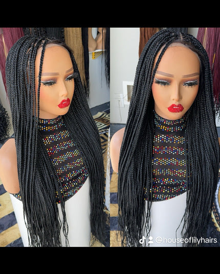 30inches knotless braids
