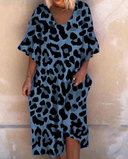 Loose casual plus size dress