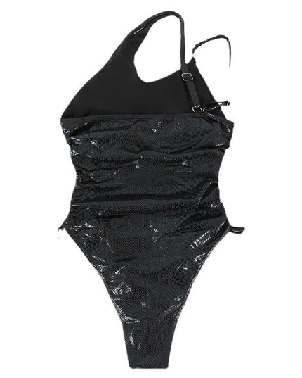 One-piece Swimsuit Women's One-shoulder Swimsuit