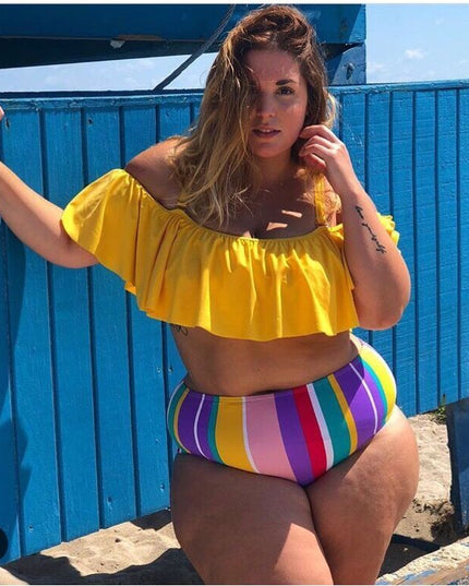 Women's sexy plus size swimsuit