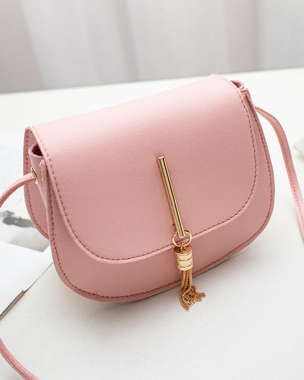 Shoulder bag tassel round bag women bag