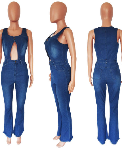 Ins Internet Celebrity Slim Fit Slimming Jumpsuit