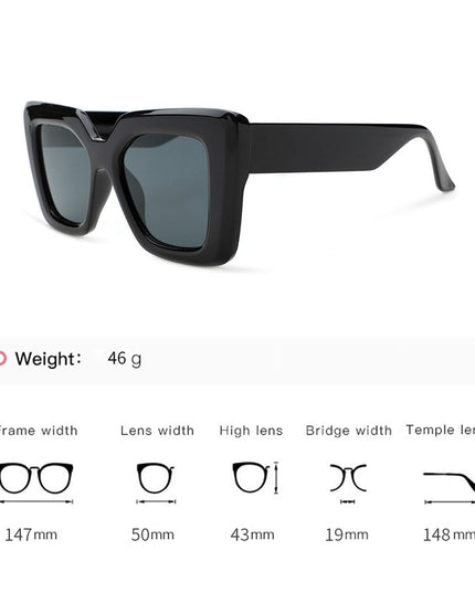 3pcs Large Cat Eye Sunglasses | ZAKAPOP