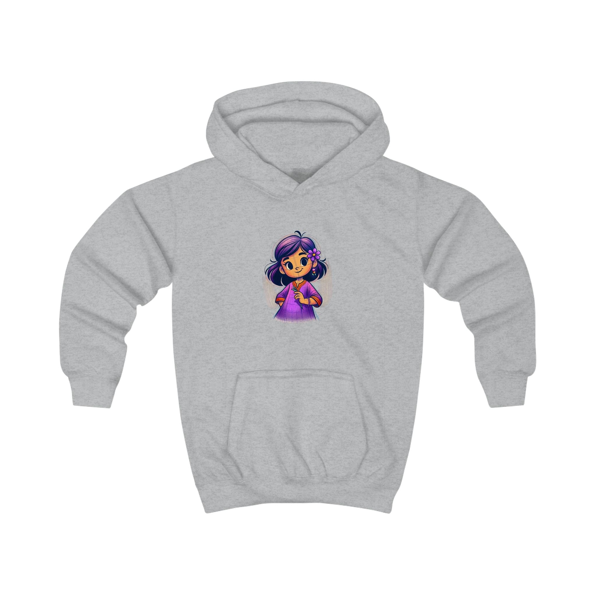 Cute Kids Hoodie with Adorable Character Design