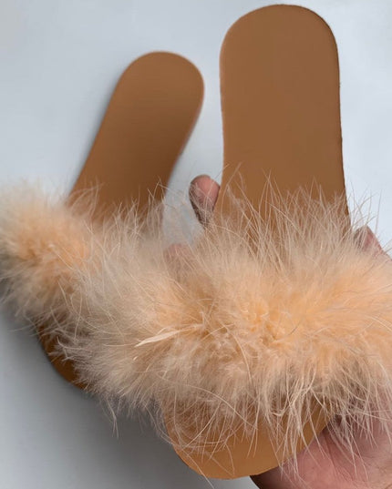 Maomao flat slippers