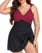 Black + Burgundy / L