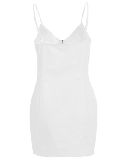 Zip-Front Bodycon Mini Dress – Plus Size