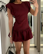 Burgundy / S