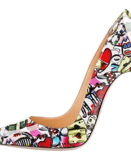 Shallow mouth high heels See size chart under “more details”