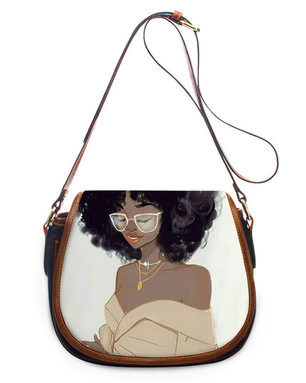 Print Shoulder Bag Ladies Messenger Bag Luxury Designer Female Bag PU Print on Demand