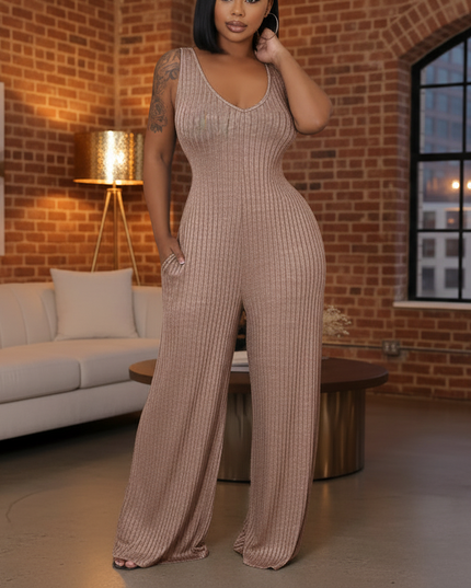 Rose Wide Leg Jumpsuit