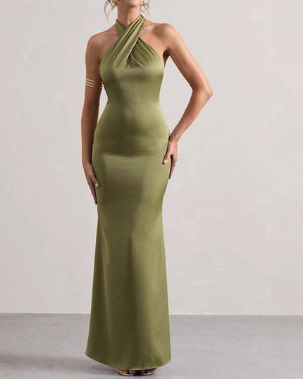 Halter Slim Fit Dress