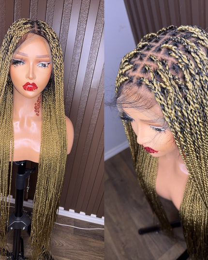 Twist braided wig all color