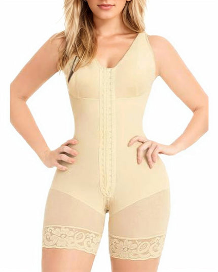 Shapewear For Women Tummy Control Post Surgery Full Body Shaper Butt Lifter With Zipper Elegant