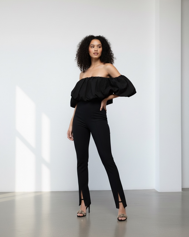 Off Shoulder Jumpsuit