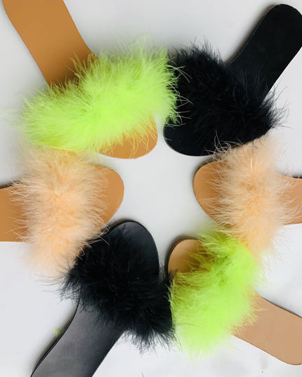 Maomao flat slippers