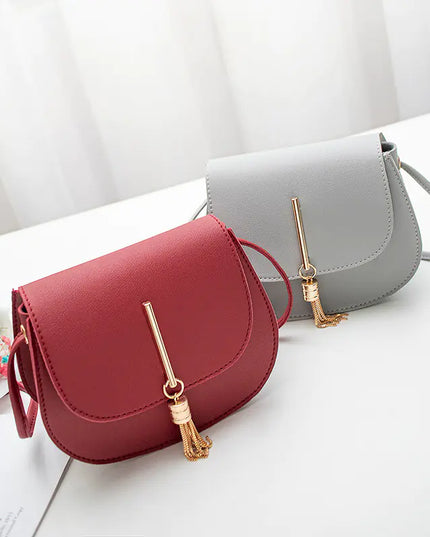Fringe Crossbody Phone Bag and Round Purse