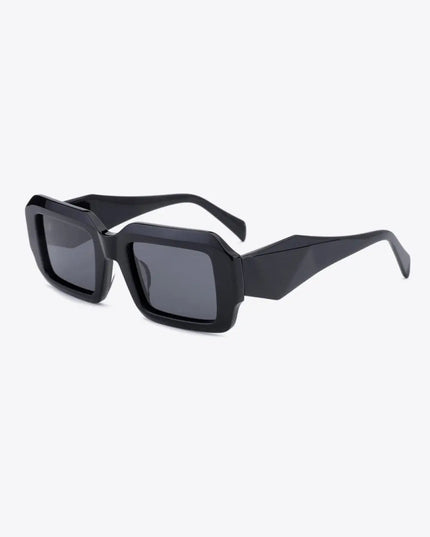 Rectangle TAC Polarized Full Rim UV400 Sunglasses