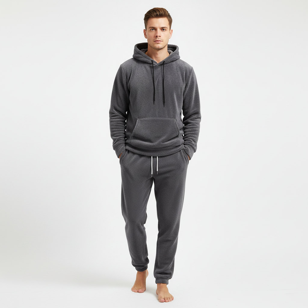 Fashion Fleece Sweater And Pants Set