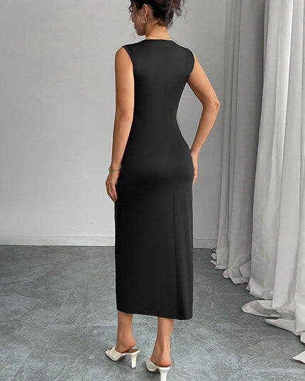 Spring And Summer European And American Style Elegant Slim Fit Dress