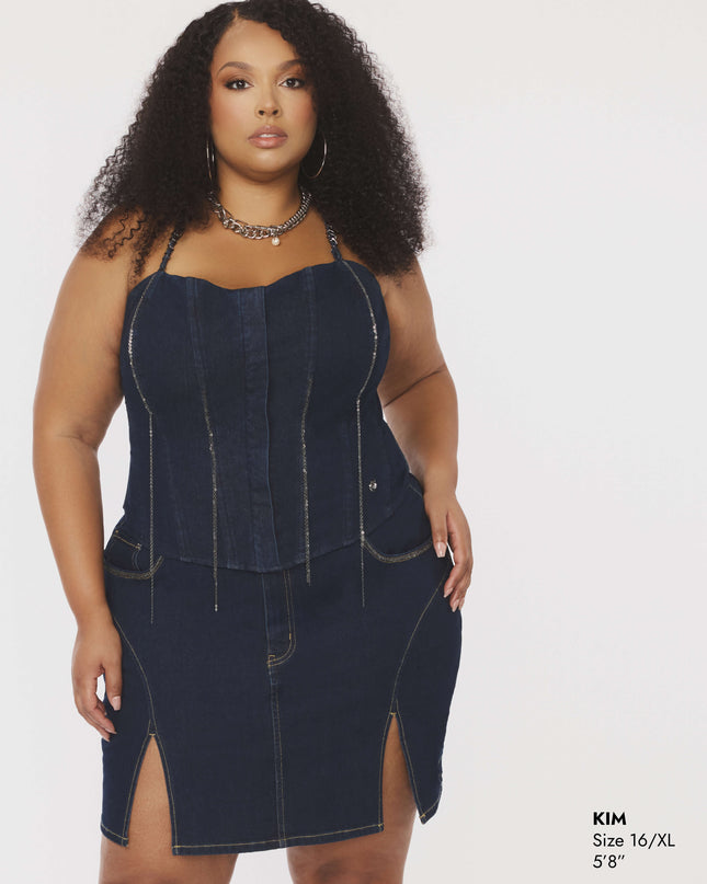 Chain Link Bustier