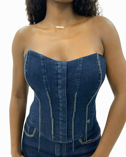 Chain Link Bustier