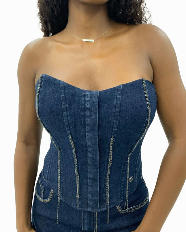 Chain Link Bustier