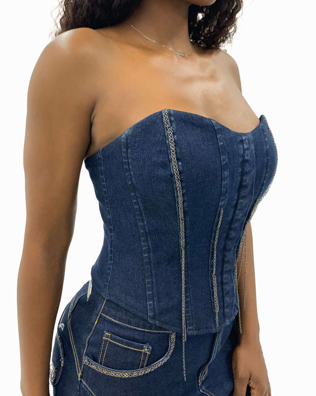 Chain Link Bustier